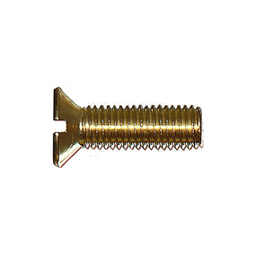 Slotted countersunk head screws